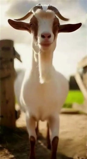 Epic Goat Gate Crash Escape