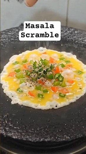 Scrambled Eggs in 1 Min 😱🔥 Healthy & Tasty