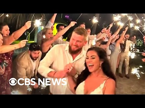 Bride killed after suspected drunk driver crashes into golf cart hours after wedding