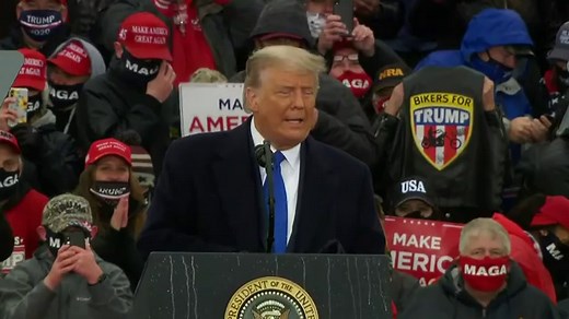 Trump rally at Lansing airport: Watch the replay