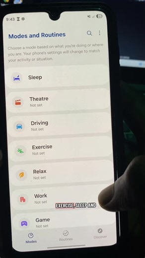 9.8K views · 892 reactions | Staying focused on tasks sometimes can be hard. But, with Samsung Modes & Routines you might actually get jobs done.✨ #samsung #samsungtips #samsunggalaxy #tech #techtok | Losene Tech Reviews | Facebook