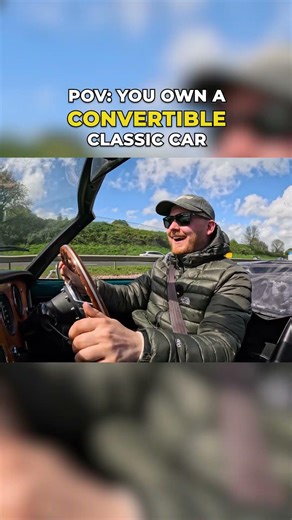classic car FAIL #autoalex #classiccars #fail #convertible #fyp
