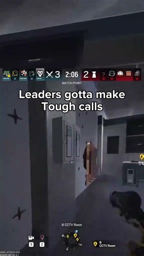 Leaders gotta make tough calls #rainbowsixsiege #R6s #siege