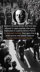 8.1M views · 50K reactions | And his family would still receive his pension #rommel #wehrmacht #worldwar2 | War History Online | Facebook
