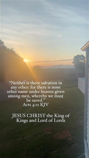God is Good: Relaxing Sunrise on the homestead
