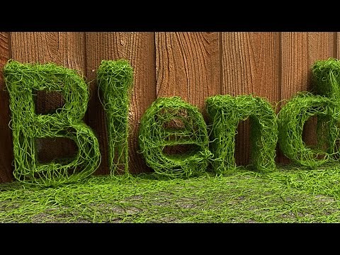 Blender Tutorial: Vine Animation Text
