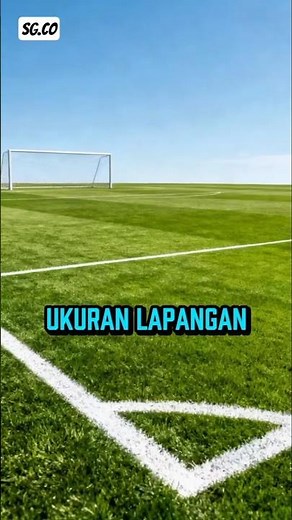 Ukuran lapangan sepak bola #sepakbola #lapangan #lapanganbola #bolakaki #football #soccer