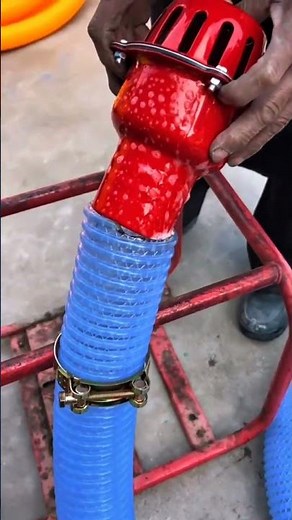 Portable Water Pump Hose Connector – Flexible Fluid Transfer System