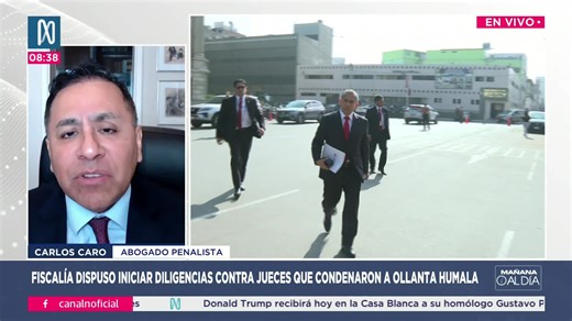 Carlos Caro afirma que Fiscalía tiene base legal para investigar a jueces del caso Humala