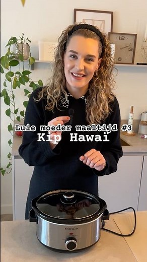 Dit was ZO LEKKER 🍍#slowcooker #luiemoedermaaltijd #recept #makkelijkkoken