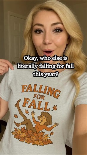 🍂 Falling for Fall Tee 🍁 Celebrate the season of golden leaves and cozy vibes with the Falling for Fall shirt — a soft, stylish tee made for crisp mornings, pumpkin spice moments, and every autumn adventure in between. Comfy, cute, and full of seasonal charm, it pairs perfectly with jeans, boots, or layered under your favorite flannel. Whether you’re hitting the pumpkin patch, sipping cider, or just soaking up fall magic, this shirt says it all. ✨ Perfect for: • Fall lovers & autumn enthusiast