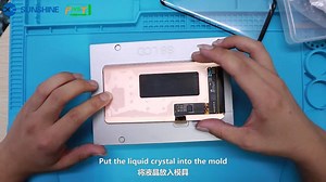 The most complete screen repair instructional video. Samsung #S8 edge LCD repair | Guangzhou Sunshine Electronic Technology Co., Ltd.