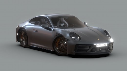 Porsche 911 - Download Free 3D model by Arslon.Aminboyv™ (@RxARSLON)