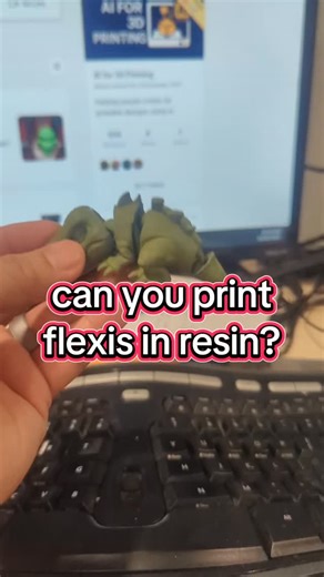 @uniformation3dprinter Can you print flexis in resin? #3dprinting | Nikko.Industries