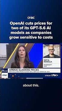 OpenAI cuts prices for two of its GPT-5.6 AI models as companies grow sensitive to costs