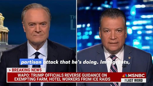 Whether it's chaos, cruelty or a combination of both, Trump backtracking and reprioritizing workplace ICE raids in Democratic cities is a blatantly partisan attack with immigrant communities bearing the brunt. Is Stephen Miller calling the shots or Donald Trump? | Alex Padilla