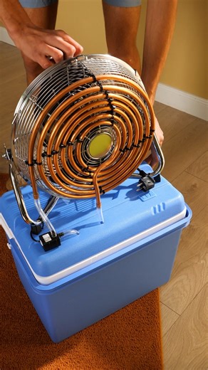 Transform Your Fan Into An AC! | Bored Panda Art