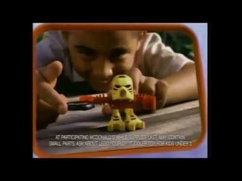McDonald's Mighty Kids Meal Bionicles TV Commercial - 2001