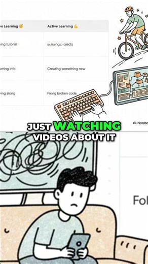 Passive vs. Active Learning: The Bike Analogy You Need