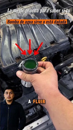 “Cómo saber si la bomba de agua funciona correctamente (Prueba rápida y confiable)” #mechanic
