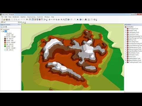 Creating TIN from DEM in ArcGis