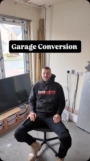 24K views · 922 reactions | Trying to convert my garage into a playroom for the kids | Elmwood Carpentry | Facebook