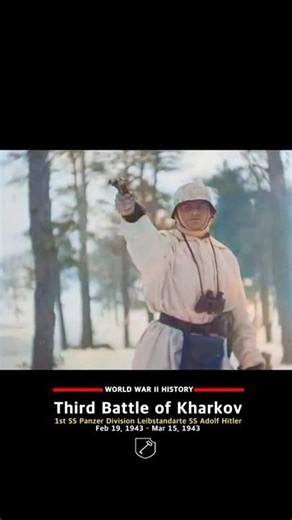 Third Battle of Kharkov, the last German victory on the Eastern Front in World War II #ww2 #panzer