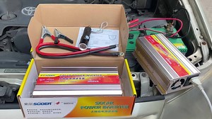 ตัวแปรงไฟ เป็น 3000 W⚡️!! New ผ่าน QC ทุกกล่อง !! ที่กล้าพิสูจน์!! ยี่ห้อ SUOER 10000% “ระวังสินค้าลอกเลียนแบบ” โปรโมทชั่นแรงพิเศษ!!! #แถม...#สปอร์ทไลท์พกพา USB 1 ชิ้น และ #ตัวคีบแบต 1 คู่ รุ่นนี้สว่างมาก เป็นไฟฉุกเฉินได้ เป็นพาวเวอร์แบงค์ชาดมือถือได้ ใช้งานต่อเนื่อง 12 ชม.มูลค่า 690 บาท ฟรี!!! ✔#แค้มปิ้ง ✔#เดินป่า ✔#พ่อค้า-แม่ค้าขายของตลาดนัด ✔#งานก่อสร้าง ✔#ไร่นา ✔#ระบบโซล่าร์เซล เปลี่ยนไฟแบตเตอรี่ให้เป็นไฟบ้าน 👍#รุ่นใหญ่ #ไฟแรง #ไฟเต็ม #สะดวก #ใช้งานง่าย #หมอหุ้งข้าว #กาต้มน้ำ #ไฟเบอร์ #ปั๊ม