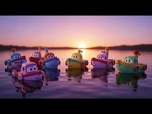 The Boats on the Lake Go Float Float Float | Boat Song for Kids | Nursery Rhymes