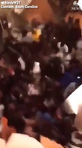161K views · 185 reactions | WATCH: Terrifying video shows the floor give way and collapse during a college party near Clemson University. Thirty people were injured in the collapse, none appear to be life-threatening according to police. https://abcn.ws/2EDsxsZ | ABC 7 Chicago | Facebook