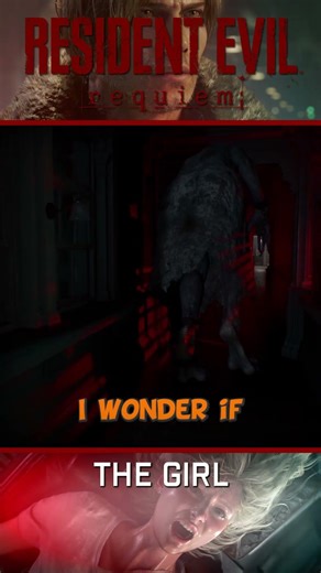 Resident Evil Requiem: Memorable Moment: The Girl #shorts