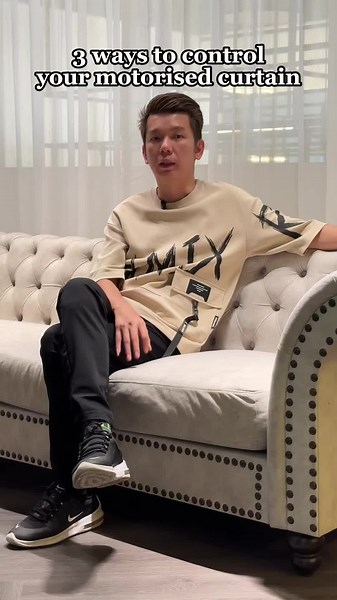 These are 3 ways to control your curtain #curtain #kitchen #lighting #blinds #gclightingbathsolution #bathroom #moderndesign #homeinterior #sgrenovation #sghome #renovation #sgfurniture #moderndecor #showroom #remote #remotecontrol