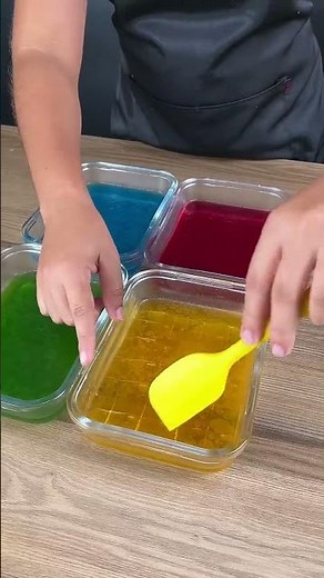 The gelatin dessert that enchanted everyone! When I make it at home there's nothing left!