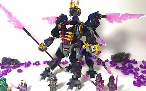 乐高幻影忍者 Crystalized The Crystal King 71772 评测