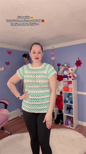 Blusa a crochet 🧶 tutorial en YouTube Maura crochet. #tutoriales #crochet #mauracrochet