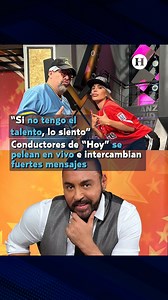 61K views · 56 reactions | #ENTÉRATE | Dos integrantes del programa "Hoy" tuvieron una fuerte discusión por un desacuerdo.  | El Heraldo de México | Facebook