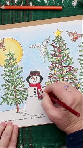 (Free) Christmas Tree Coloring Page! 🎄 #christmas #coloringpages