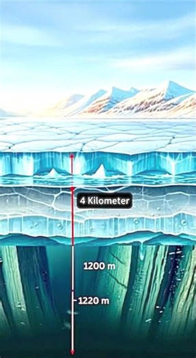 A Hidden Lake Trapped Under 4km of Antarctic Ice.