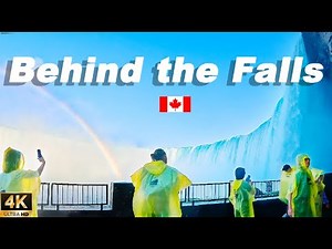🇨🇦Niagara Journey Behind the Falls 4K TOUR | Niagara Falls | THINGS TO DO IN NIAGARA FALLS [Five]