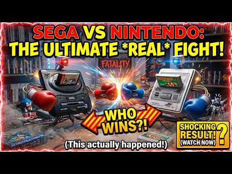 Sega vs. SNES: The Ultimate 16-Bit Boxing Match! 🥊🥊