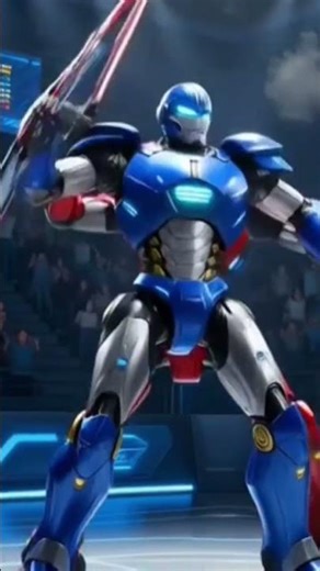 robot fight || transformer|| terminator || matrix || four round || red ♥️ vs blue 💙