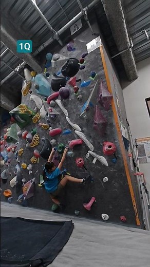 ノースフェイスに向けて 1Q グラビティ#bouldering #climbing #practice