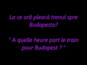 Curs rapid de Limba Franceza fara profesor: 33 În gară (A la gare)