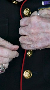 3.1K reactions · 308 shares | As a teenager, he took enemy machine gun fire to the chest. Today, Frank Wright is 100-years-old. Ahead of the Marine Corps 250th birthday, please help us celebrate this national treasure by wishing Frank a happy birthday, and sharing this video. | Carl Costas | Facebook