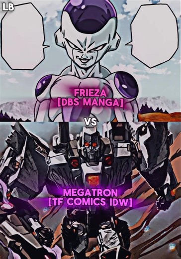 Frieza VS Megatron #shorts #transformers #vs #dragonball