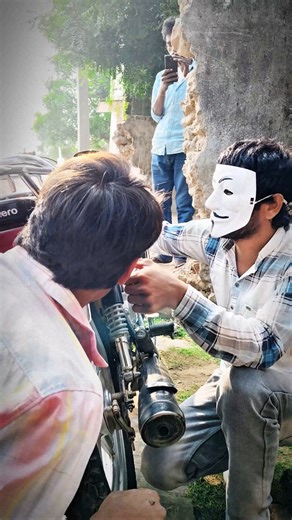 Splendor Bike Full Modified 🔥 Joker Sticker & Indicator Install 😍 | #Shorts