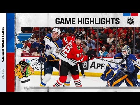 Blues @ Blackhawks 3/30 | NHL Highlights 2023
