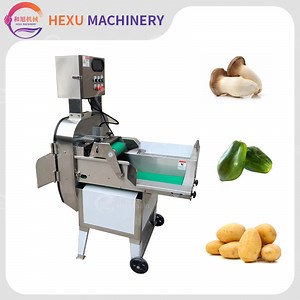 [Hot Item] Electric Vegetable Dicing Machine Potato Cube Cutting Machine King Oyster Mushroom Dicer Papaya Vegetable Cutting Machine