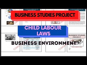 Business Studies Project on Child Labor , Business Environment , Class 12 ,CSBE