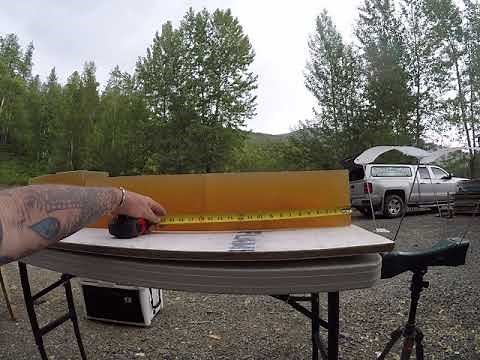 6.5 Creedmoor Barnes 127 gr LRX ballistics gel test